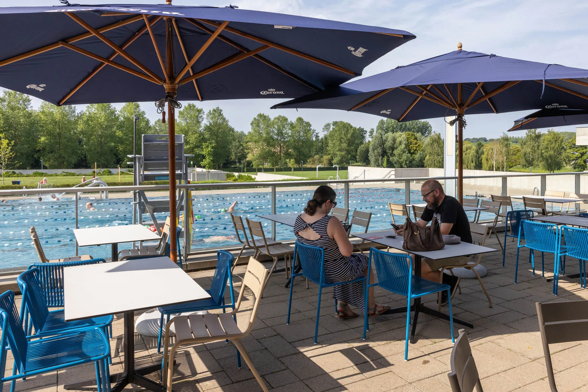Brasserie van Sportoase met gezonde lunch